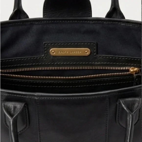 Rare to find - Ralph Lauren purple collection leather and suede equestrian tote - Picture 2 of 10